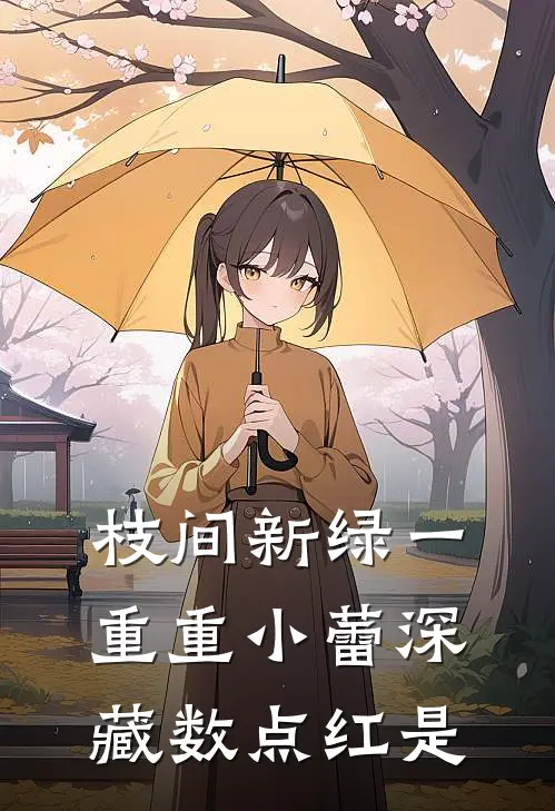 枝间新绿一重重小蕾深藏数点红是