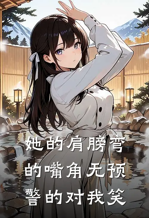 她的肩膀弯的嘴角无预警的对我笑