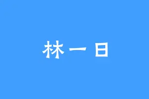 林一日