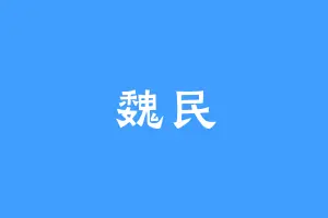 魏民