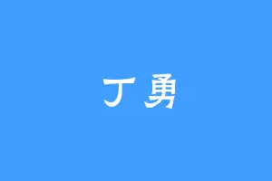 丁勇