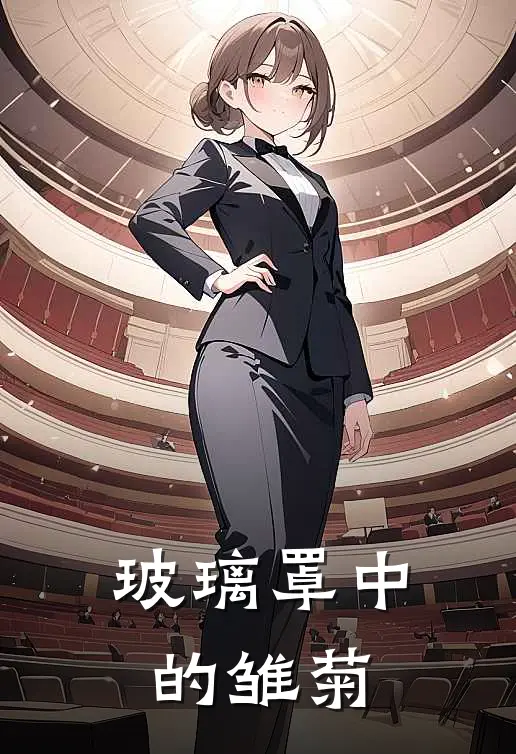 玻璃罩中的雏菊