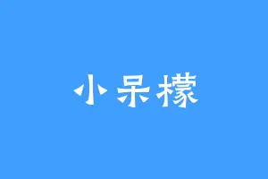 小呆檬