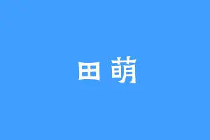 田萌
