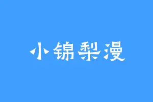 小锦梨漫